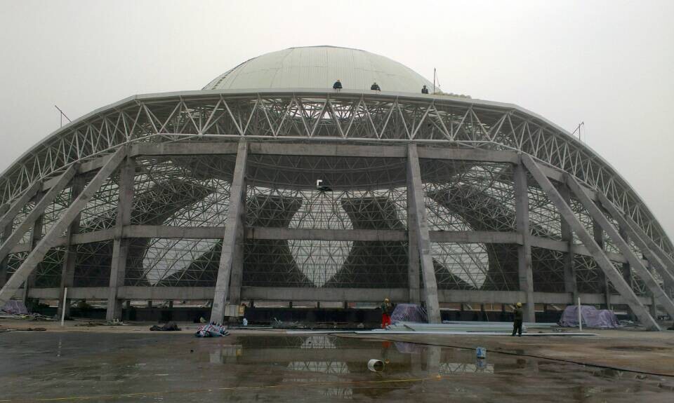 咸宁温泉馆网架工程